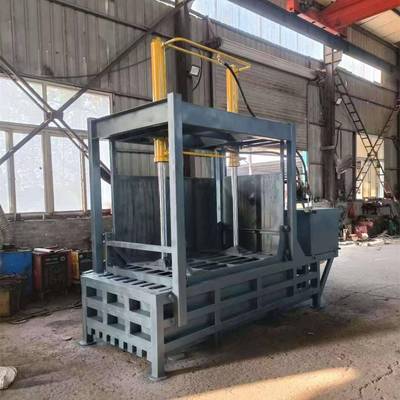 小型治沙草打包机一次成型稻草压包机防沙草压块机液压打捆机