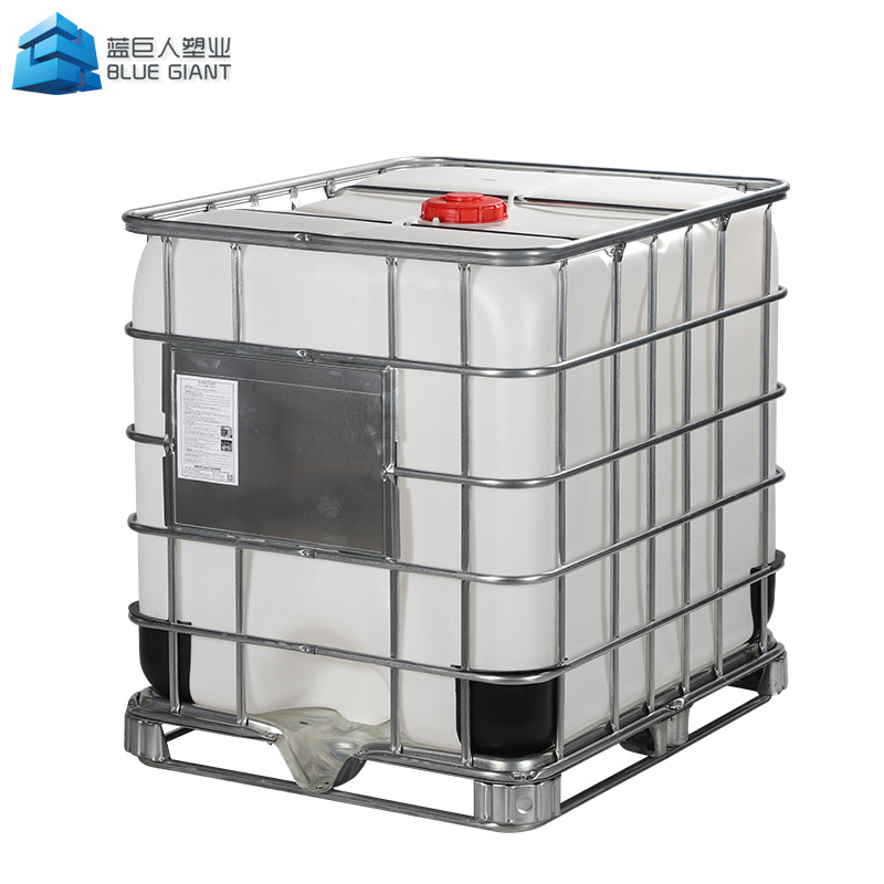 倍坚特 全新IBC吨桶带框架加厚1000升塑料方桶化工集装桶塑胶水塔