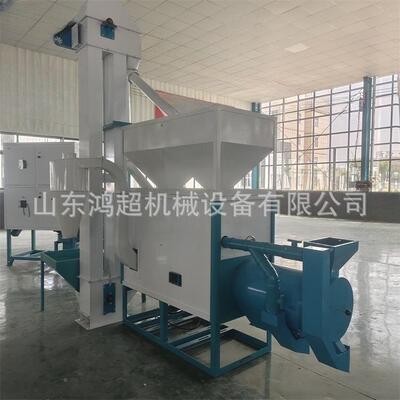 小型打碴LQW制面一体玉米脱机制脱皮机 自动上料糁胚机
