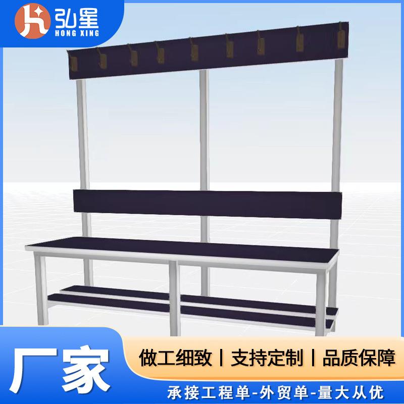 跨境衣帽架外贸浴室凳子衣帽架鞋帽架浴室长凳衣帽架多功能