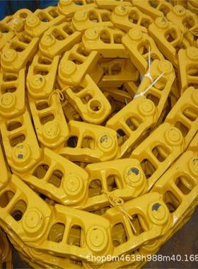 SY155挖掘机链条钩机履带总成支重轮引导轮