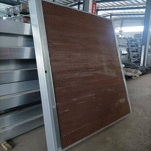 用正铝红农牧厂家定制养殖RLG场降水帘 合金包边湿帘 养猪场温用