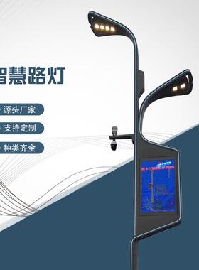 市政功单灯制系统充电桩灯5杆g基站TMZ控屏幕智慧照明路灯多能灯