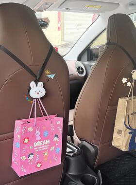 适用特斯拉model3/y车内装饰用品车载运动座椅后背收纳挂钩收纳