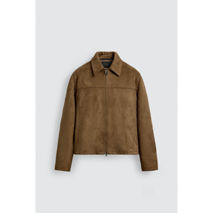 新品 男装 短款 柜599 8281350 冬季 绒面质感效果夹克外套 704