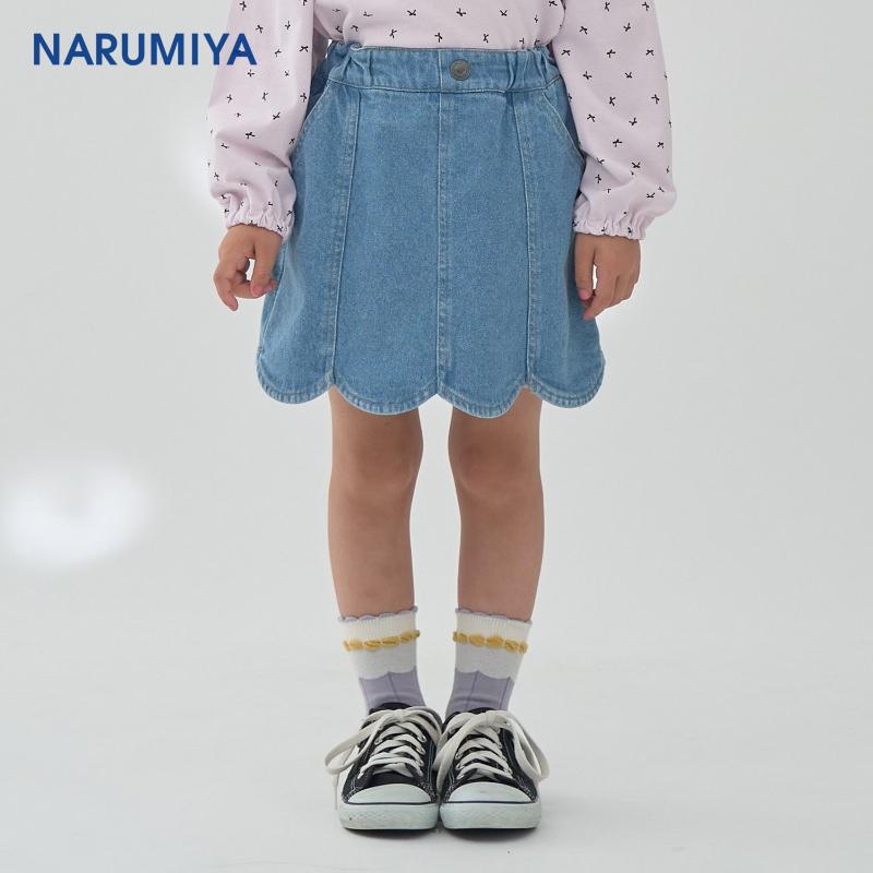 Lycee mine 弹力牛仔裤裙【日本直邮】