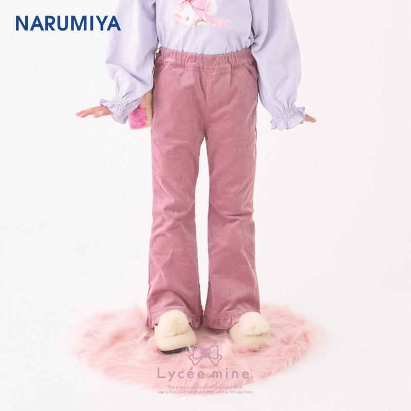 【秋季上新】Lycee mine 【芭蕾系列】荷叶边弹力喇叭裤