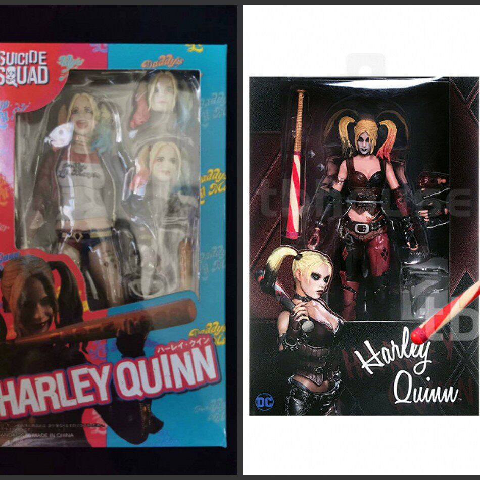 NECA SHF 自杀小队 小丑女 哈莉 奎因 可动人偶 手办 公仔