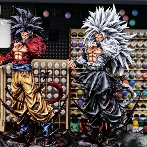 七龙珠手办狂风超四悟空超五悟空超级赛亚人GK手办模型雕像动漫