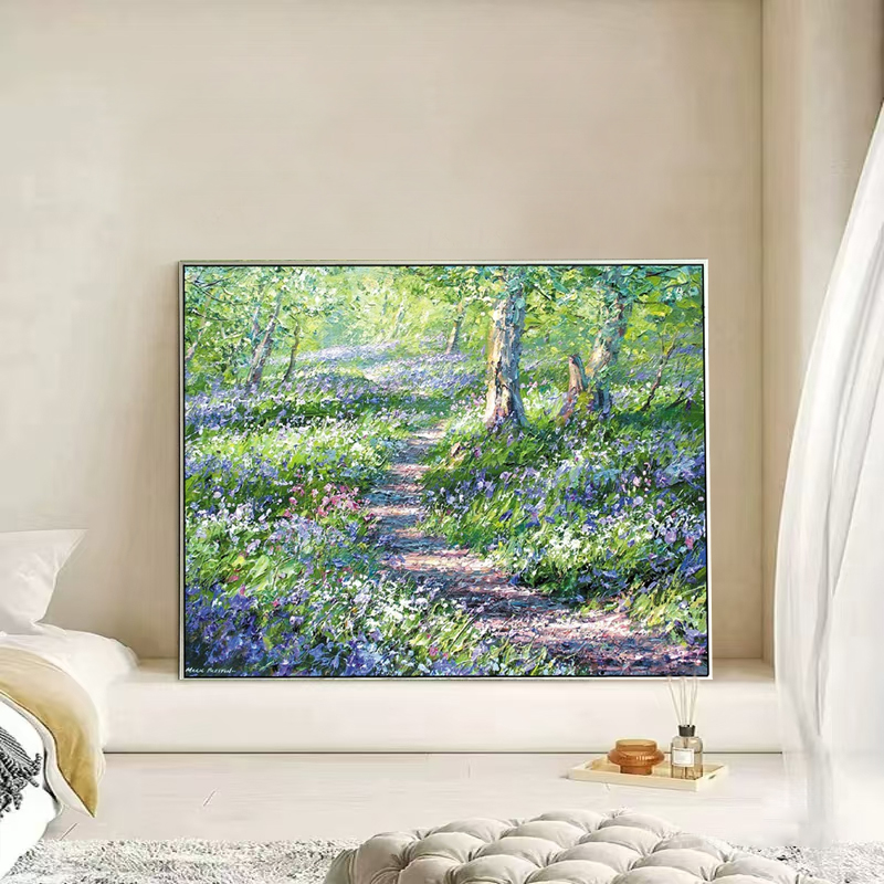 风信子梵高莫奈印象派欧式