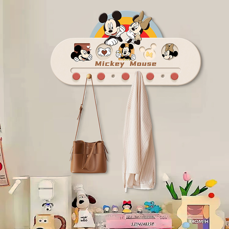 卡通洞板置物架入户门玄关