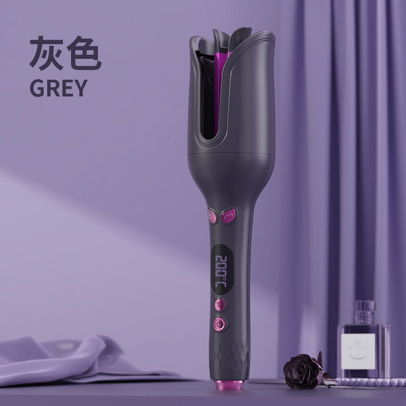 自动卷发棒电动旋转卷发器负离子电卷棒水波纹懒人蛋卷棒32mm