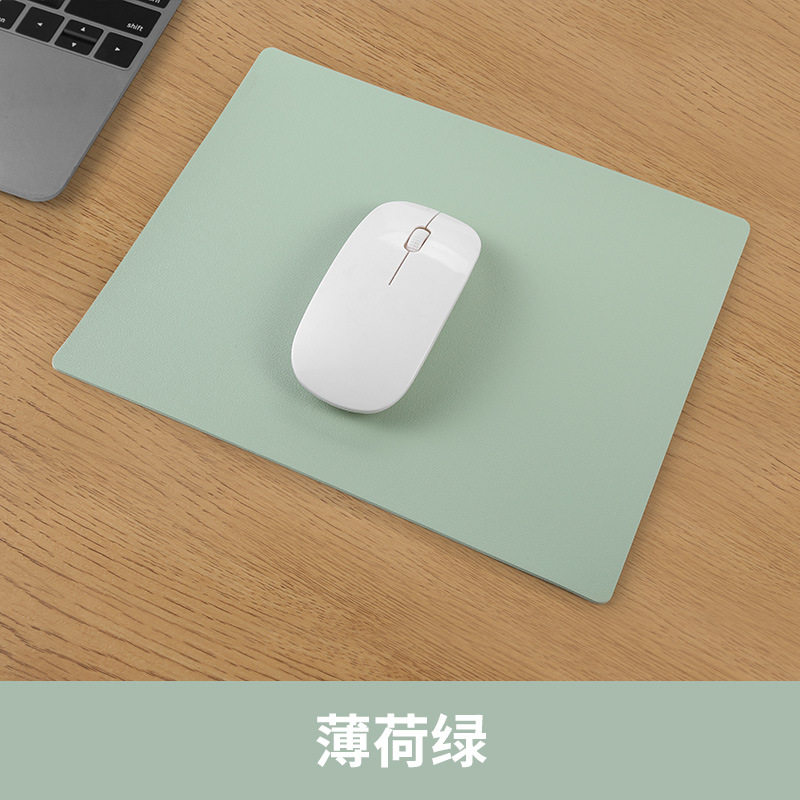 电脑办公用鼠标垫防滑桌垫多色护腕桌面垫LOGO图案来图定制广告垫