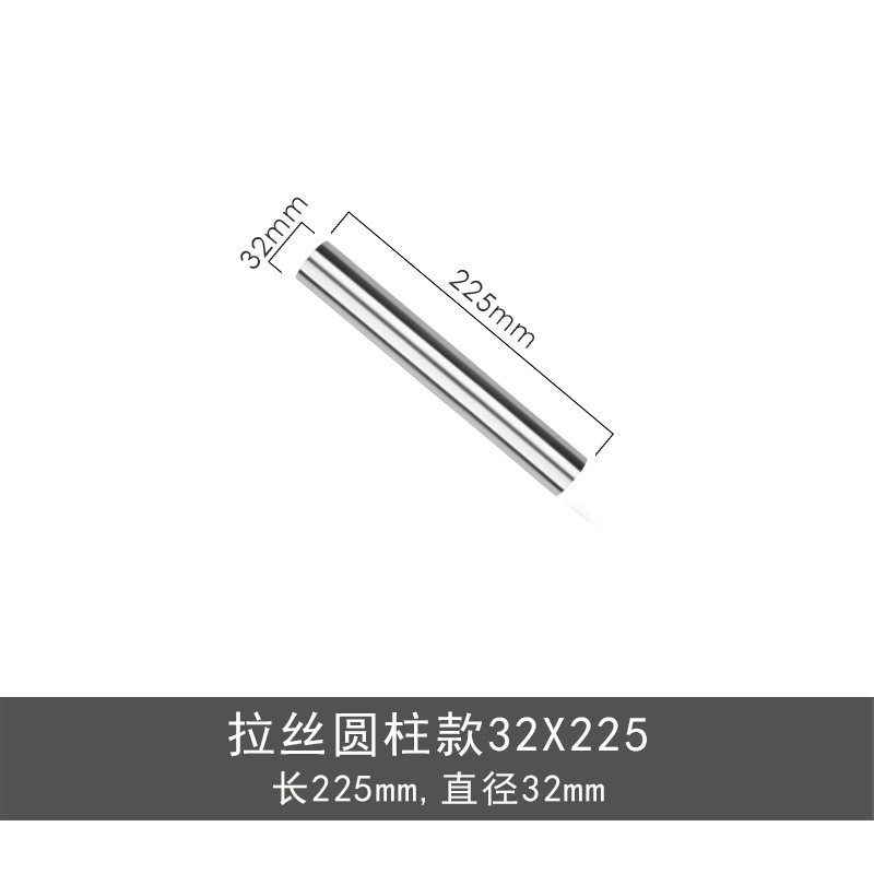 食品级不锈钢304擀面杖厨房神器烘焙工具大号面粉棍饺子皮打面棒