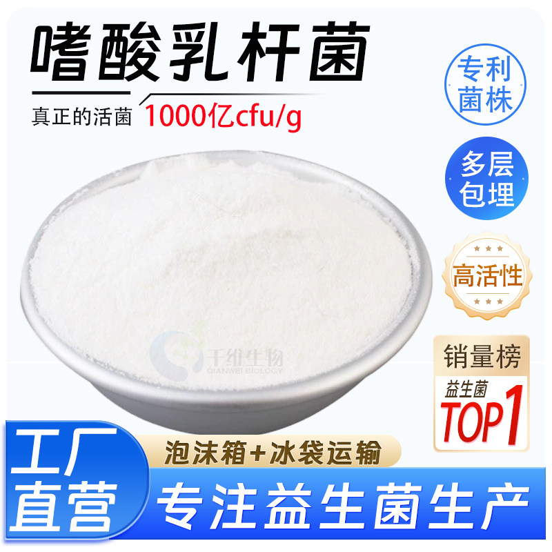 嗜酸乳杆菌1000亿/g 益生菌菌粉 冻干型乳酸菌 现货供应