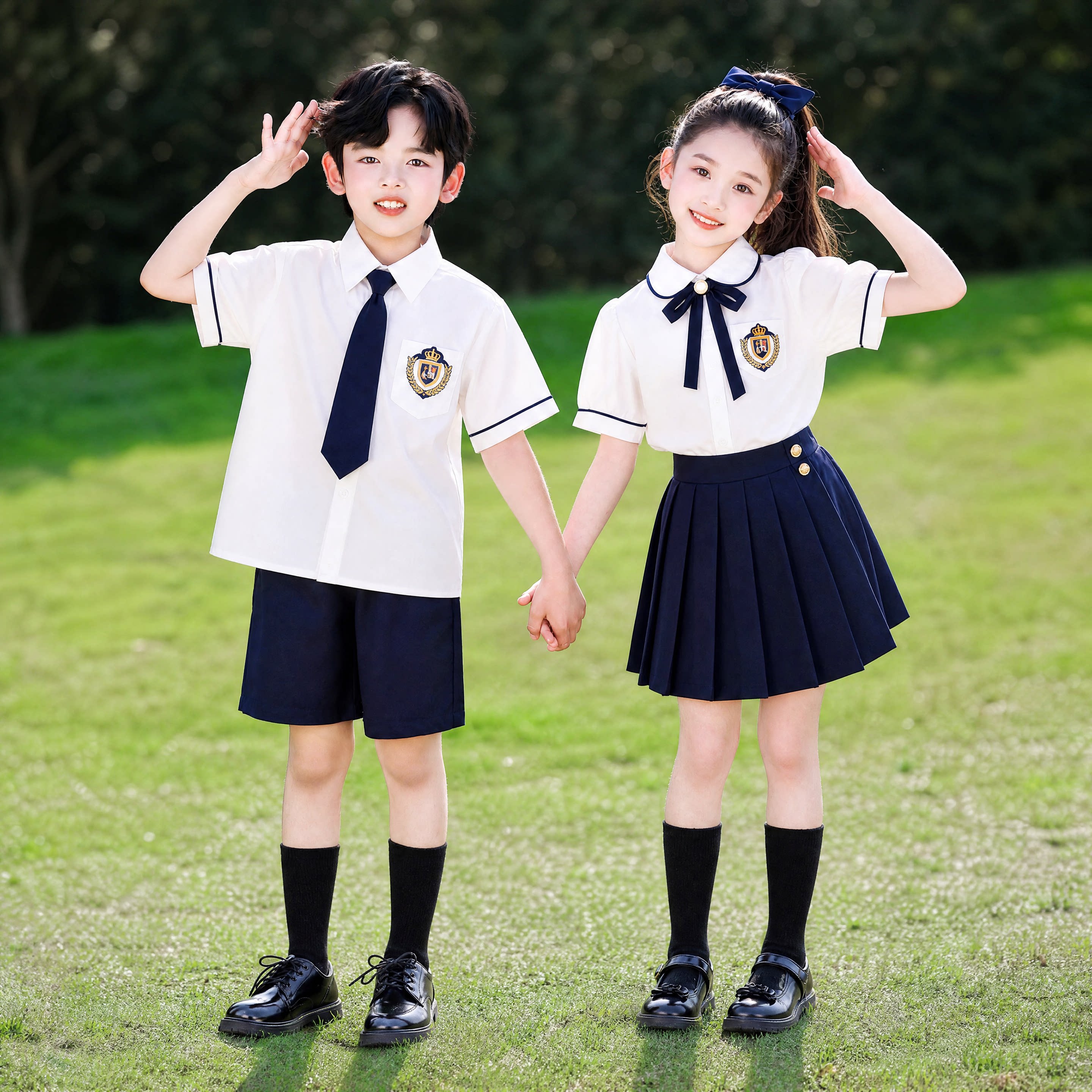 儿童合唱朗诵舞台演讲比赛演出服