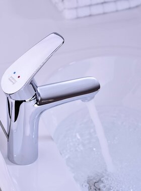 美标卫浴米兰FFAS0901单孔面盆冷热水龙头全铜CF0902台上盆洗脸盆
