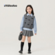 学院风女孩衣服童装 女童套装 秋 儿童马甲衬衫 百褶裙公主装 秋季 新款