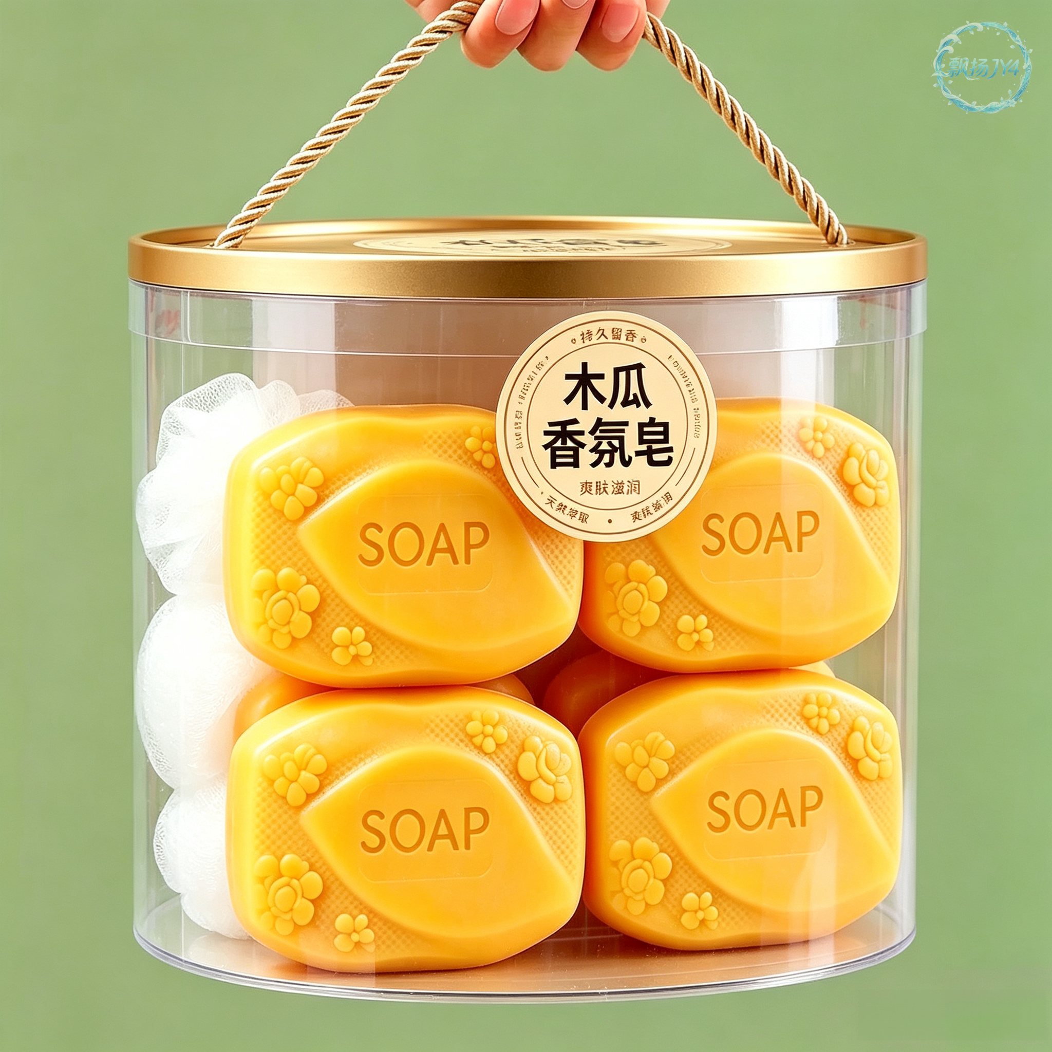 木瓜香皂清洁控油持久留香