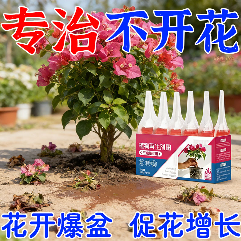 三角梅植物再生剂专用肥催花营养液家用通用型促花改善黄叶掉叶