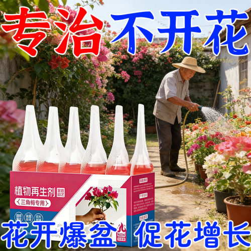 三角梅植物再生剂免稀释营养液绿植花卉盆栽水溶肥料家庭园艺肥料