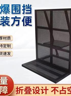 大型演唱会移动隔离栏音乐节演出围栏黑色可折叠围挡防爆铁马护栏