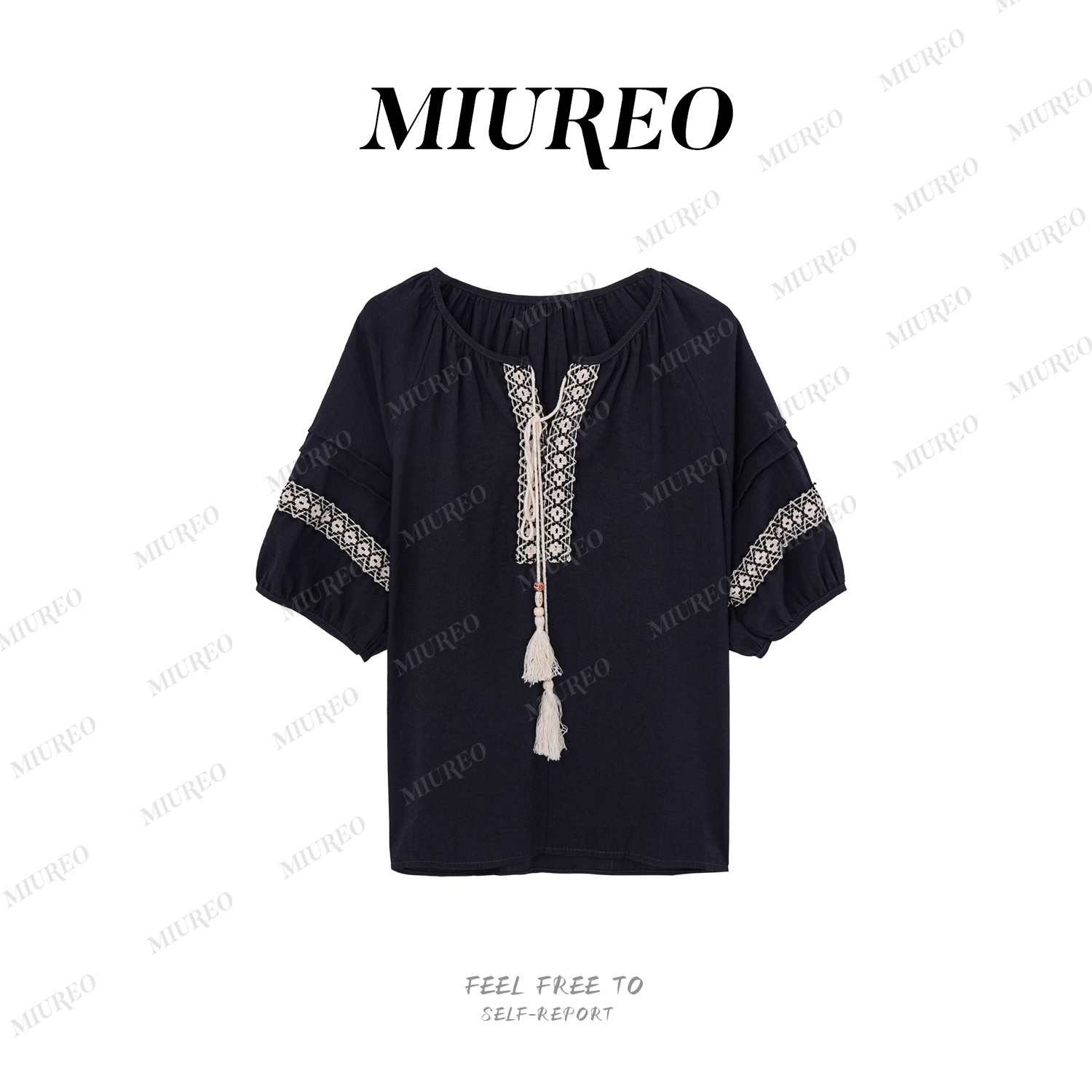 【店庆狂欢】MIUREO~“异域流苏”25新款上衣M5061055