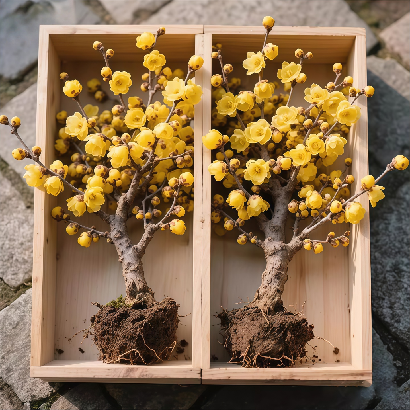 腊梅花树苗盆栽室内外盆景庭院