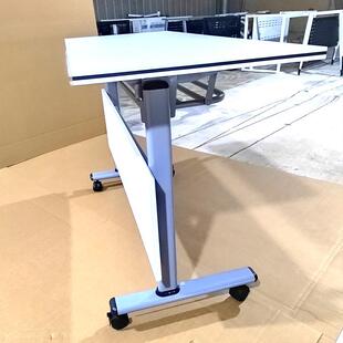 双人课桌办公可移动大板桌折叠拼接培训会议桌组合活动长条桌