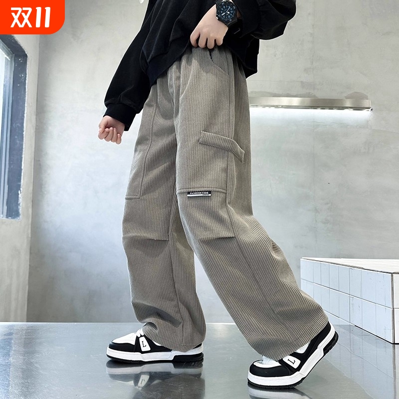 男童春秋款裤子2025新款