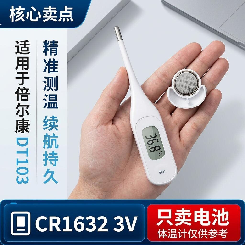 CR16323V纽扣电池倍尔康DT103
