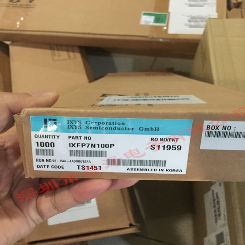 全新IXFP7N100P 直插 TO-220 1000V 7A 三极管 场效应管