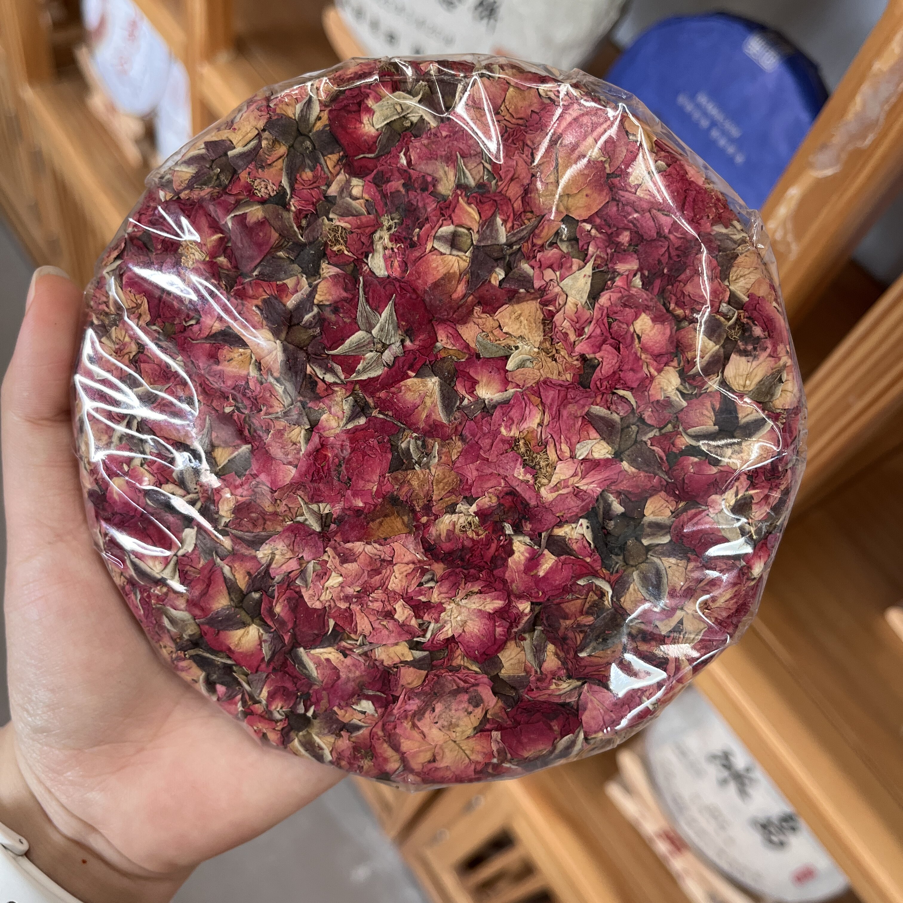 云南重瓣玫瑰100g大罐玫瑰精选冻干新花玫瑰花冠茶泡水无硫伴手礼