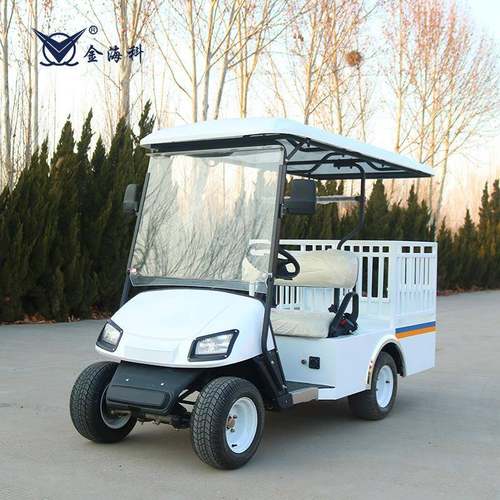 高尔夫球车改装车厂家厢货押解车景区电动观光车2人座