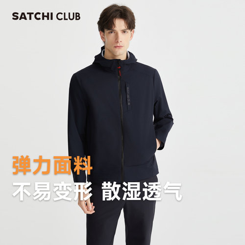 高尔夫SATCHI冲锋衣款式夹克