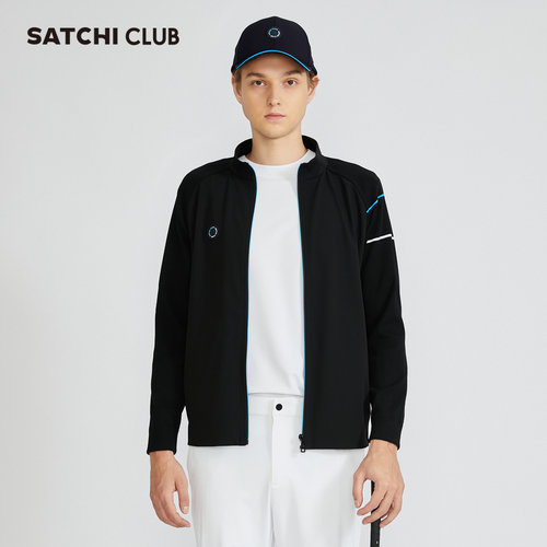 高尔夫SATCHI男士立领夹克