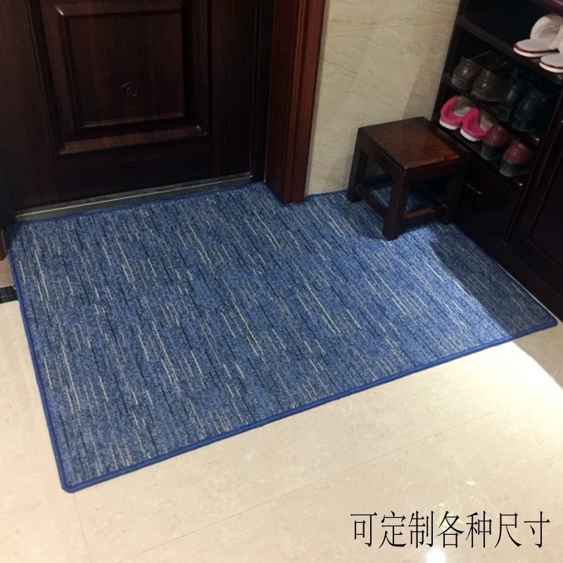 厨房地毯防滑耐脏地垫长条吸水吸油垫子家用中式门口脚垫餐厅满铺
