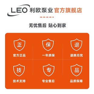 利欧QJ不锈钢深井泵220v水泵高扬程家用水井抽水农用灌溉潜水泵