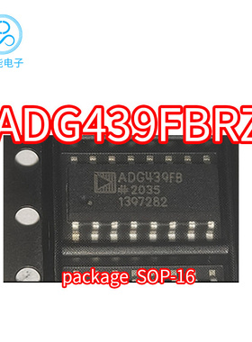ADG439FB ADG439FBRZ  封装SOP16 ADG439FBR 贴片 集成模拟开关IC