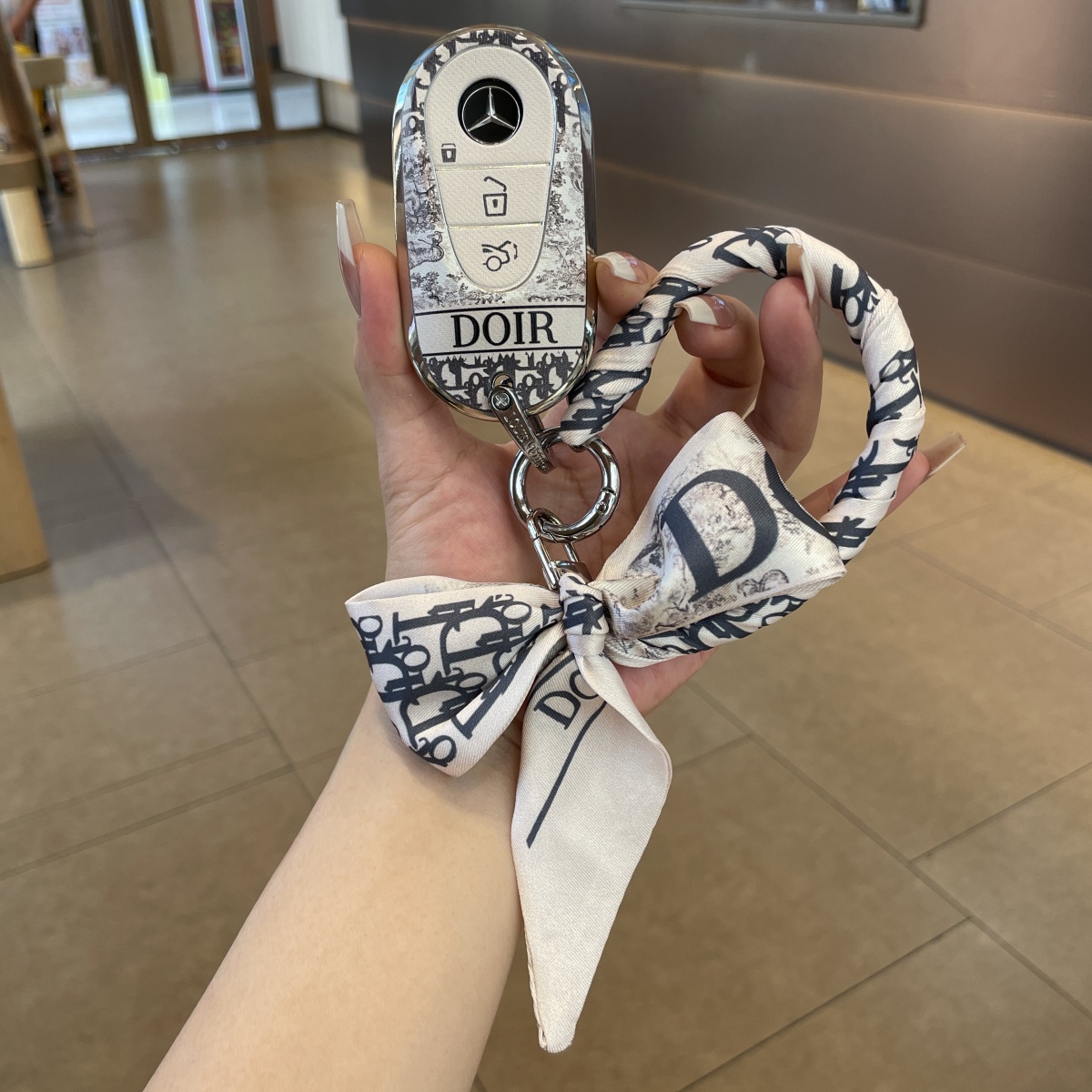 奔驰E300L钥匙套E260新C级C260L车C200L男GLC300L新E级S迈巴赫扣