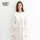 Nain2025年秋冬新款 慵懒风设计感长袖 短款 Atelier 修身 针织开衫 衫