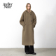 Atelier 大衣老钱风连帽毛呢大衣气质外套 长款 Nain2025年冬季 新款