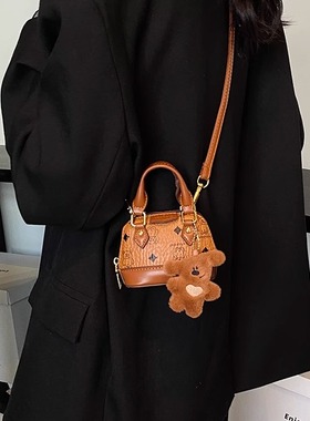 超火老花精致mini迷你小包包女式2025新款轻奢小众高级感斜挎小包