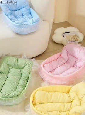 40cm娃床棉花娃娃20厘米睡床家具过家家bjd小窝玩偶公仔可爱场景