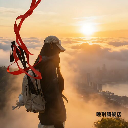 登山杖红丝带汉服飘带细发带古风发饰束发细丝带绑带细长红色发绳