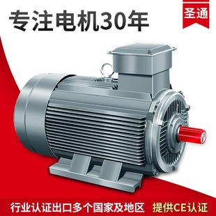 三相異步電動機YE3 30W鐵殼起重機電機調(diào)速電機 4P臥式 200L
