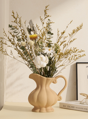 高级感小众干花花艺摆件