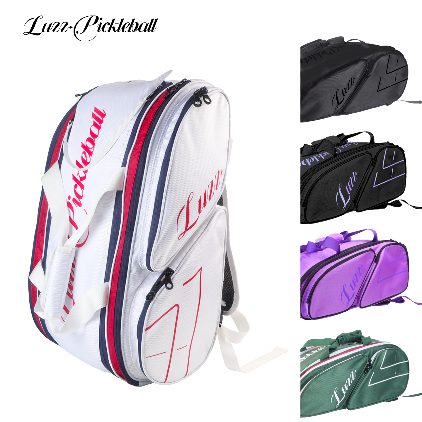 Luzz路兹匹克球拍专用双肩背包