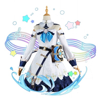 原神芭芭拉cos服女装可爱手游戏初始五星cosplay服装