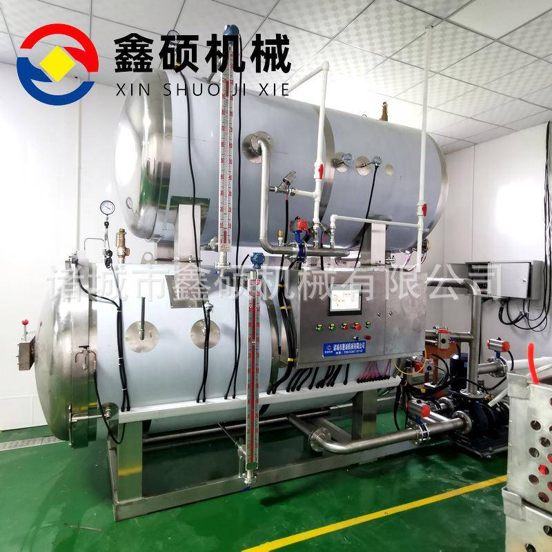 厂家供应魔芋不锈钢杀菌锅鱼胶花胶双层杀菌锅烧鸡高温杀菌锅